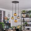 Koyoto Pendellampa, kullampa, Pendellampa Cluster Blå, Guld, Grön, 4-ljuskällor