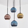 Koyoto Pendellampa, kullampa, Pendellampa Cluster Blå, Guld, Kopparfärg, 4-ljuskällor