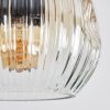 Ripoll Pendellampa, kullampa, Pendellampa Cluster Amber, Klart, 4-ljuskällor