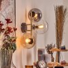 Gastor kullampa, Vägglampa Guld, Svart, 3-ljuskällor