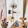 Gastor kullampa, Vägglampa Guld, Svart, 3-ljuskällor