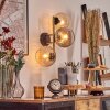 Koyoto kullampa, Vägglampa Guld, Svart, 3-ljuskällor