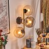 Koyoto kullampa, Vägglampa Guld, Svart, 3-ljuskällor