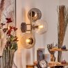 Koyoto kullampa, Vägglampa Guld, Svart, 3-ljuskällor