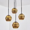 Ripoll Pendellampa, kullampa, Pendellampa Cluster Guld, 4-ljuskällor