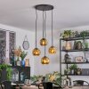 Ripoll Pendellampa, kullampa, Pendellampa Cluster Guld, 4-ljuskällor