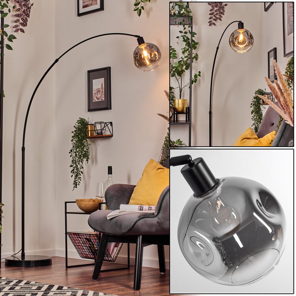 Ripoll Golvlampa Svart, 1-ljuskällor main product photo