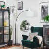 Soungou Golvlampa Krom, Svart, 1-ljuskällor
