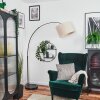 Bassagoda Golvlampa Krom, Svart, 1-ljuskällor