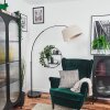 Bassagoda Golvlampa Krom, Svart, 1-ljuskällor