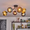 Koyoto Taklampa, kullampa 73 cm Blå, Guld, Kopparfärg, 6-ljuskällor