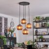 Koyoto Pendellampa, kullampa, Pendellampa Cluster Kopparfärg, 4-ljuskällor