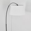 Bassagoda Golvlampa Krom, Svart, 1-ljuskällor