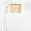 Barcos Golvlampa Krom, Svart, 1-ljuskällor