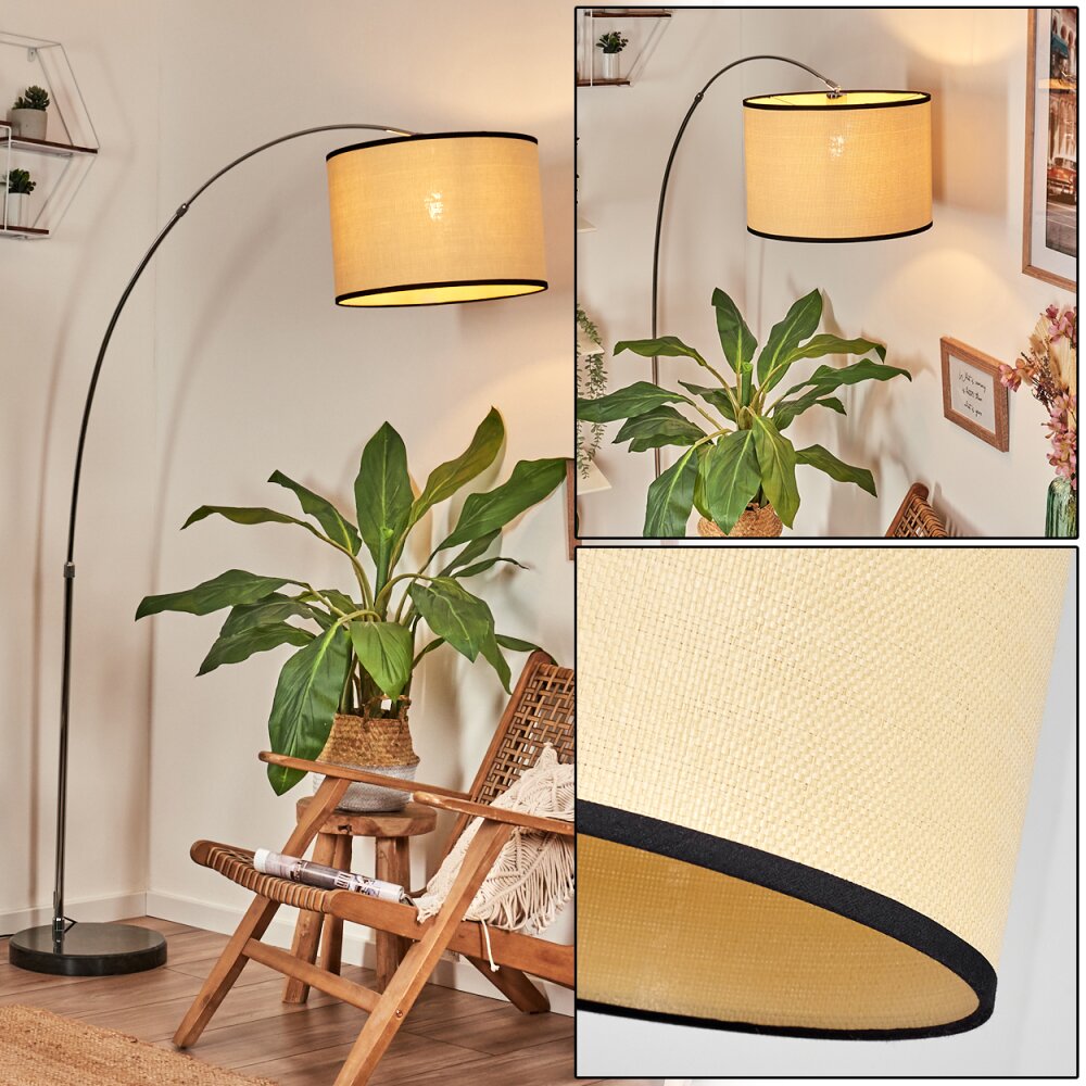 Chellas Golvlampa Krom, Svart, 1-ljuskällor main product photo