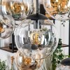 Gastor Pendellampa, kullampa, Pendelbelysning Amber, Klart, Rökfärger, 8-ljuskällor