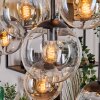 Gastor Pendellampa, kullampa, Pendelbelysning Amber, Klart, Rökfärger, 8-ljuskällor