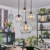 Koyoto Pendellampa, kullampa, Pendellampa Cluster Klart, 4-ljuskällor