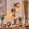 Koyoto kullampa, Vägglampa Amber, Klart, Rökfärger, 3-ljuskällor
