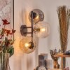 Koyoto kullampa, Vägglampa Amber, Klart, Rökfärger, 3-ljuskällor