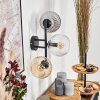 Koyoto kullampa, Vägglampa Amber, Klart, Rökfärger, 3-ljuskällor