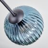 Koyoto Taklampa, kullampa 78 cm Blå, Guld, Grön, 6-ljuskällor