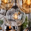 Gastor Pendellampa, kullampa, Pendelbelysning Amber, Krom, Klart, Rökfärger, 8-ljuskällor