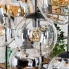 Gastor Pendellampa, kullampa, Pendelbelysning Amber, Krom, Klart, Rökfärger, 8-ljuskällor