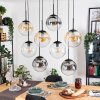 Gastor Pendellampa, kullampa, Pendelbelysning Amber, Klart, Rökfärger, 8-ljuskällor