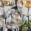 Gastor Pendellampa, kullampa, Pendelbelysning Amber, Klart, Rökfärger, 8-ljuskällor