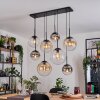 Gastor Pendellampa, kullampa, Pendelbelysning Amber, Klart, Rökfärger, 8-ljuskällor