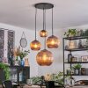 Koyoto Pendellampa, kullampa, Pendellampa Cluster Kopparfärg, 4-ljuskällor