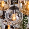 Gastor Pendellampa, kullampa, Pendelbelysning Amber, Krom, Klart, Rökfärger, 8-ljuskällor