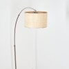 Sabadim Golvlampa Nickel matt, Svart, 1-ljuskällor