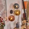 Ripoll kullampa, Vägglampa Guld, Svart, 3-ljuskällor