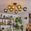 Ripoll Taklampa, kullampa Blå, Guld, Grön, 8-ljuskällor