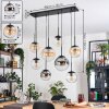 Gastor Pendellampa, kullampa, Pendelbelysning Amber, Klart, Rökfärger, 8-ljuskällor