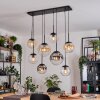 Gastor Pendellampa, kullampa, Pendelbelysning Amber, Klart, Rökfärger, 8-ljuskällor