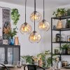 Ripoll Pendellampa, kullampa, Pendellampa Cluster Amber, Klart, 4-ljuskällor