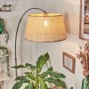 Sabadim Golvlampa Nickel matt, Svart, 1-ljuskällor
