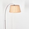 Cavaca Golvlampa Nickel matt, Svart, 1-ljuskällor