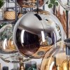 Koyoto Pendellampa, kullampa, Pendelbelysning Amber, Krom, Klart, Rökfärger, 6-ljuskällor