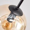 Koyoto Taklampa, kullampa 85 cm Amber, Klart, Rökfärger, 8-ljuskällor