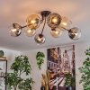 Koyoto Taklampa, kullampa 85 cm Amber, Klart, Rökfärger, 8-ljuskällor