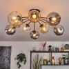 Ripoll Taklampa, kullampa Amber, Klart, Rökfärger, 10-ljuskällor