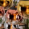 Gastor Pendellampa, kullampa, Pendelbelysning Krom, Guld, Klart, Kopparfärg, Rökfärger, 8-ljuskällor