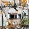 Gastor Pendellampa, kullampa, Pendelbelysning Amber, Krom, Klart, Rökfärger, 8-ljuskällor