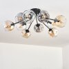 Ripoll Taklampa, kullampa Amber, Klart, Rökfärger, 10-ljuskällor