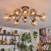 Ripoll Taklampa, kullampa Amber, Klart, Rökfärger, 10-ljuskällor