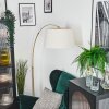 Bassagoda Golvlampa Mässing, Svart, 1-ljuskällor
